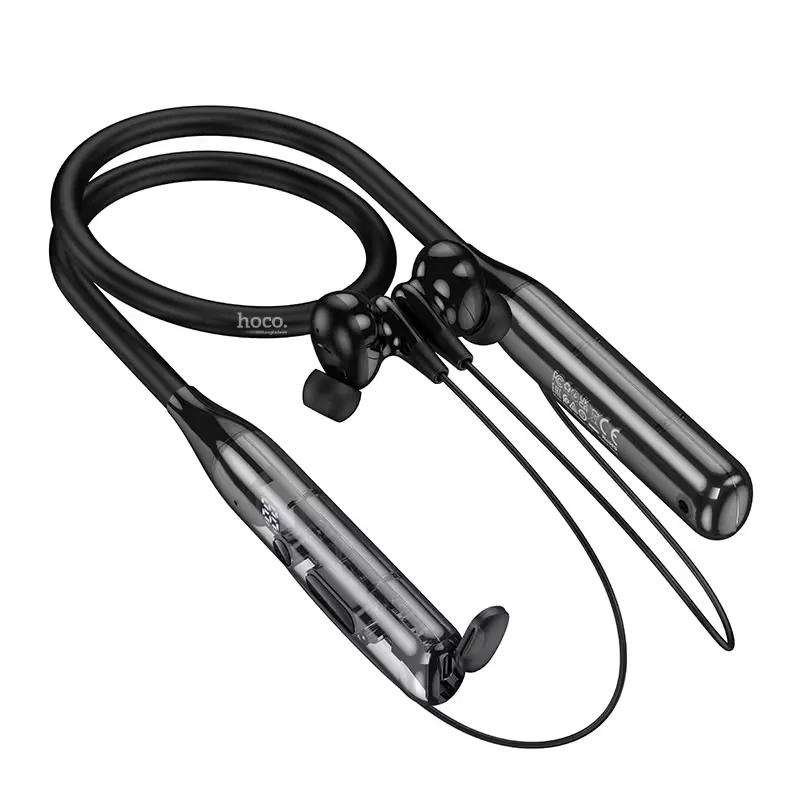 Hoco MMJ11 ENC Bluetooth Neckband Earphone | 100 Hours Music - image 4