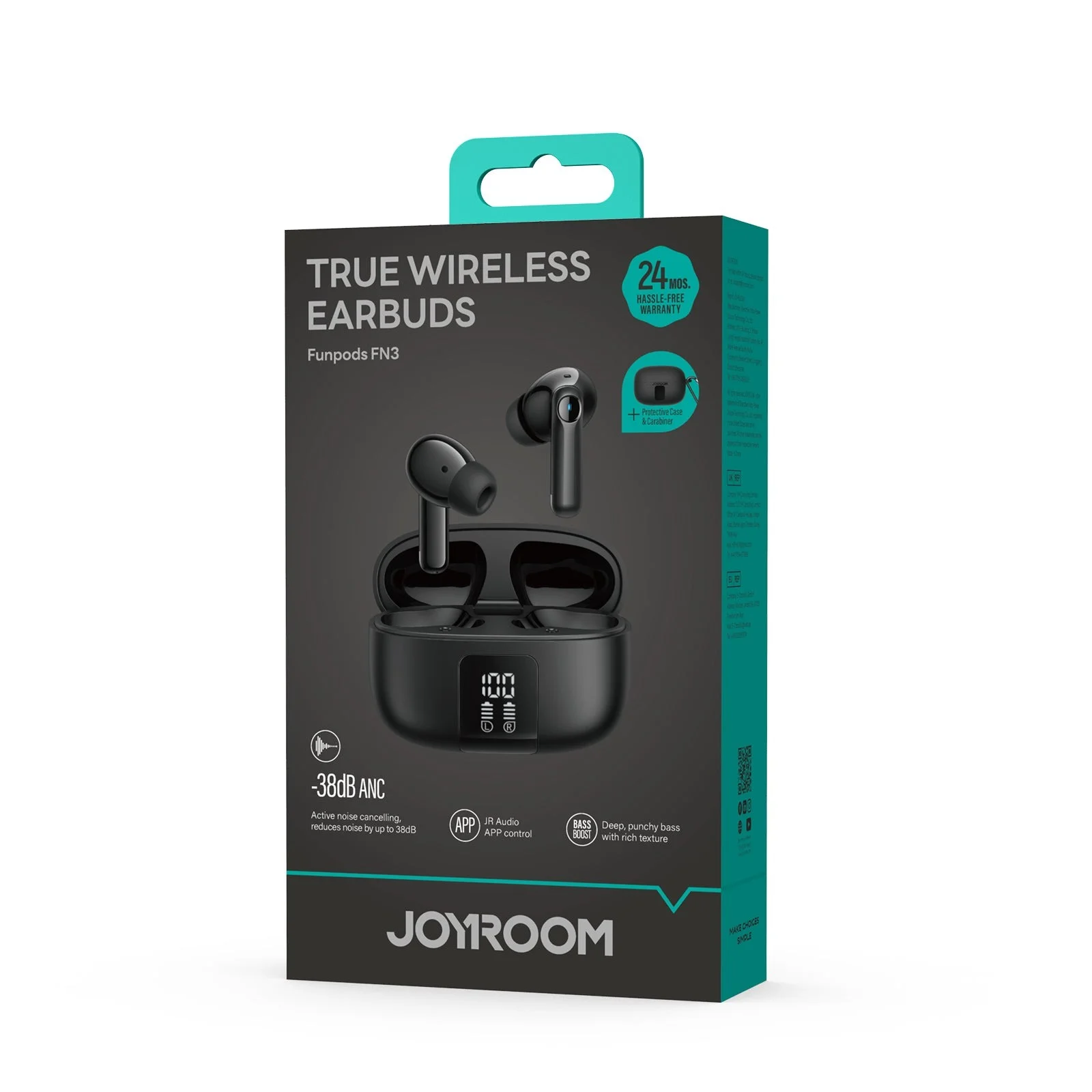 JOYROOM JR-FN3 ANC+ENC True Wireless Bluetooth Earphones - image 5