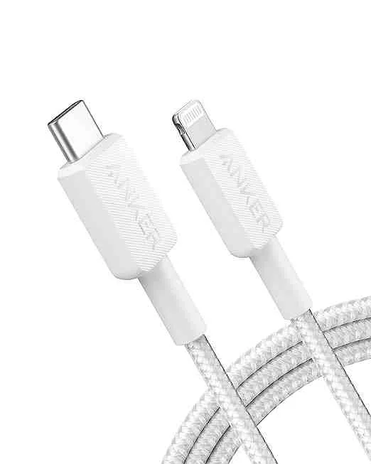 Anker 322 USB-C to Braided Lightning Cable 3ft - image 2