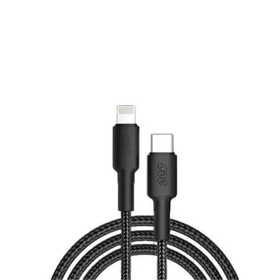 QCY DC08 1.2M 30W Quick Charge PD Type-C to Lightning Cable - image 2