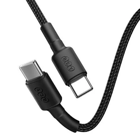 QCY DC13 60W Quick Charge Type-C to Type-C Cable - image 2