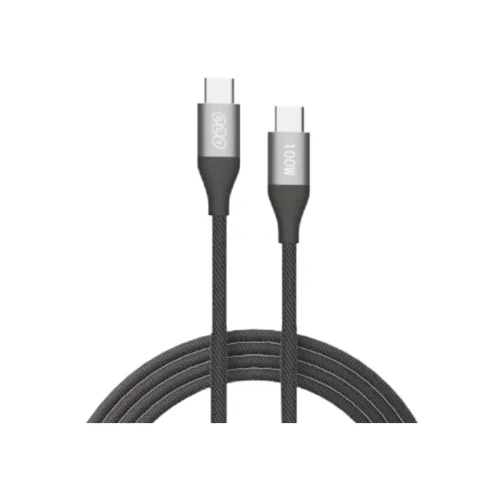 QCY DC22 100W Braided Type-C to Type-C Cable