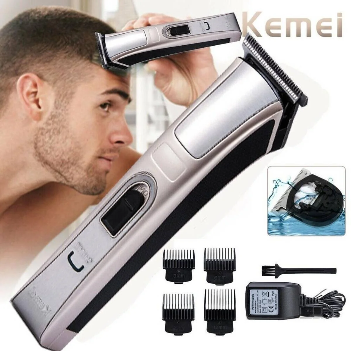 Kemei KM-5017 Hair Clipper/Beard Trimmer - image 3