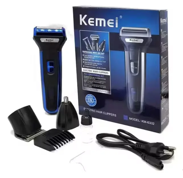 Kemei Km 6330 3 In 1 Hair Clipper Grooming Kit - image 3