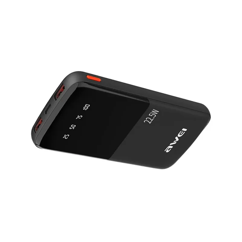 Awei P10K 10000mAh 22.5W Fast Charge Power Bank - image 2