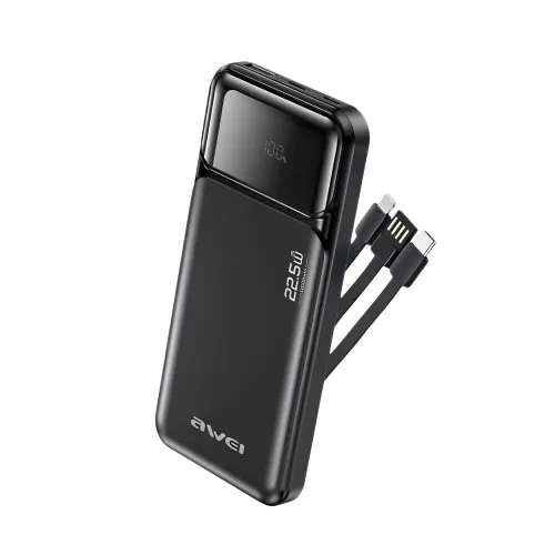 Awei PA‑91 10000mAh 22.5W Fast Charging Power Bank