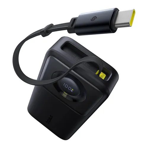 Baseus NOMOS 20000mAh 65W Power Bank with Built-in Type-C Cable - image 2