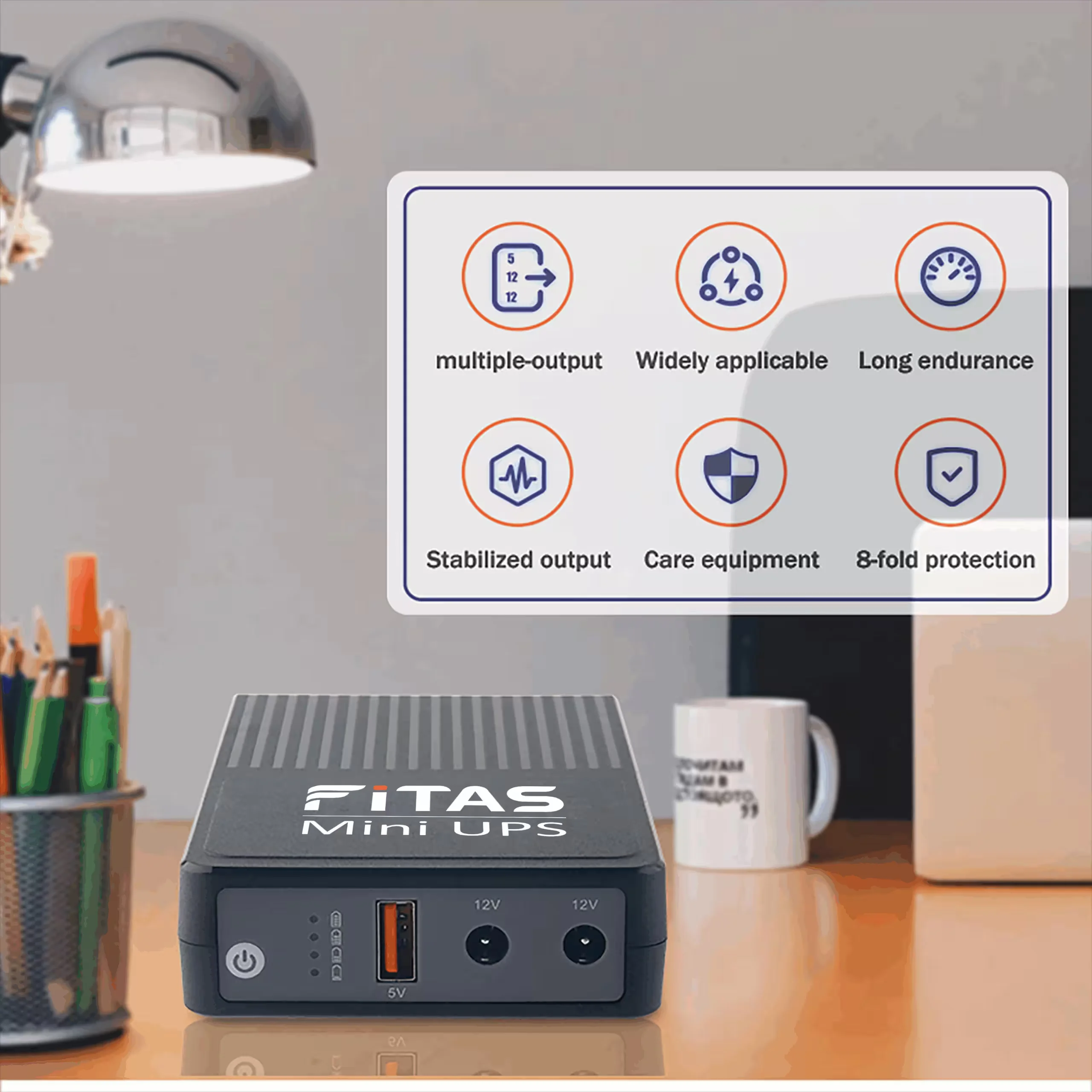 FiTAS TM55 10400mAh Mini UPS - image 5