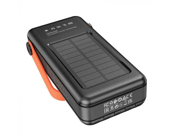 Hoco DB33 Plus 30000mAh 22.5W+PD20W Sun Solar Portable Power Bank