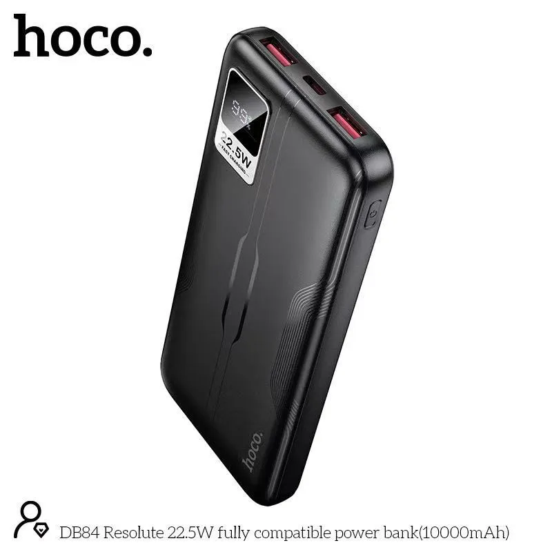Hoco DB84 Resolute 22.5W 10000mAh Power Bank - image 2
