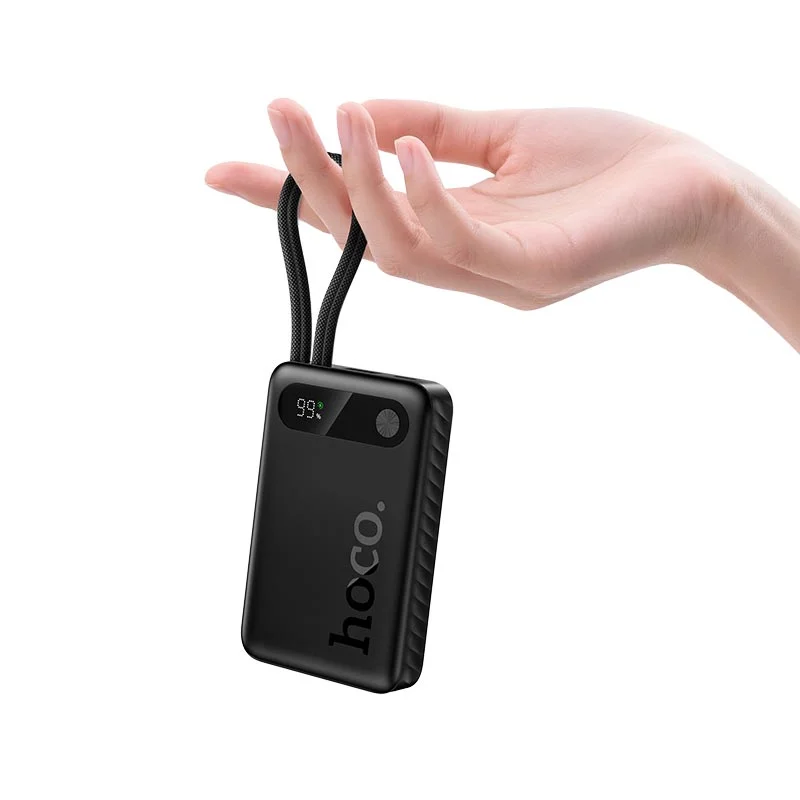 Hoco J171 10000mAh Ultra-Thin 22.5W Fast Charge Power Bank  - image 2