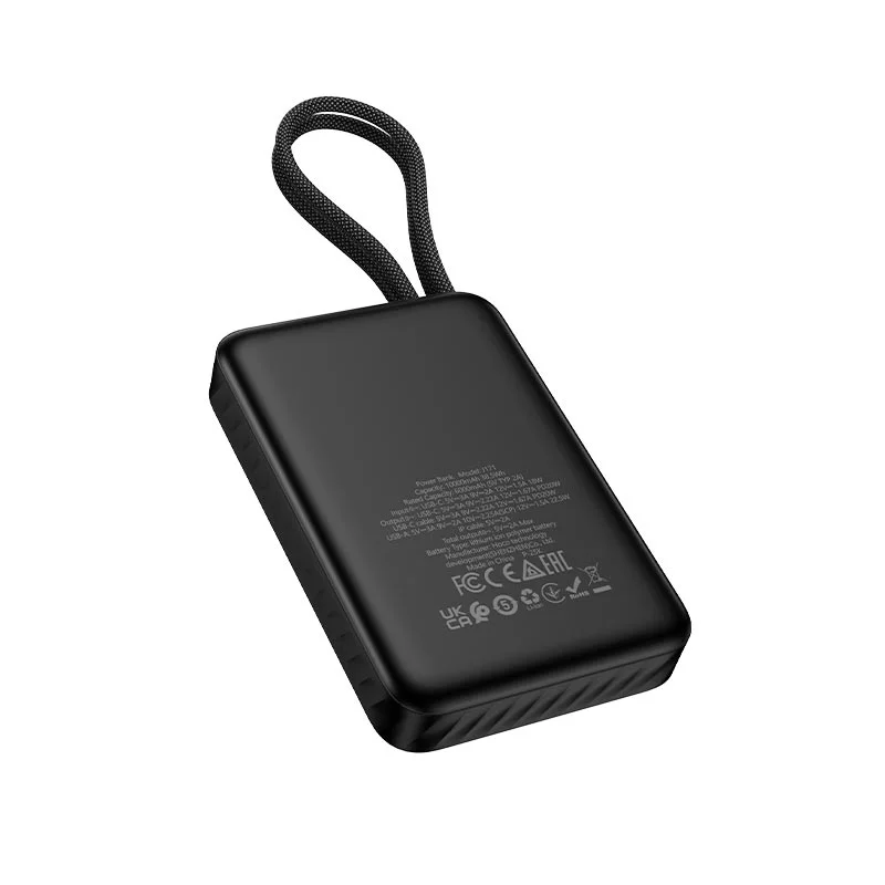 Hoco J171 10000mAh Ultra-Thin 22.5W Fast Charge Power Bank  - image 3
