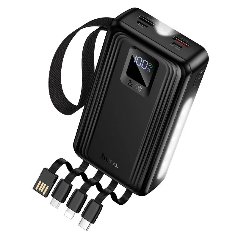Hoco J173 20000mAh Power Bank 22.5W+PD20W+dual Lighting Four Cables