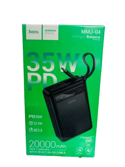 Hoco MMJ-04 20000mAh 35W PD Fast Charging Power Bank - image 3