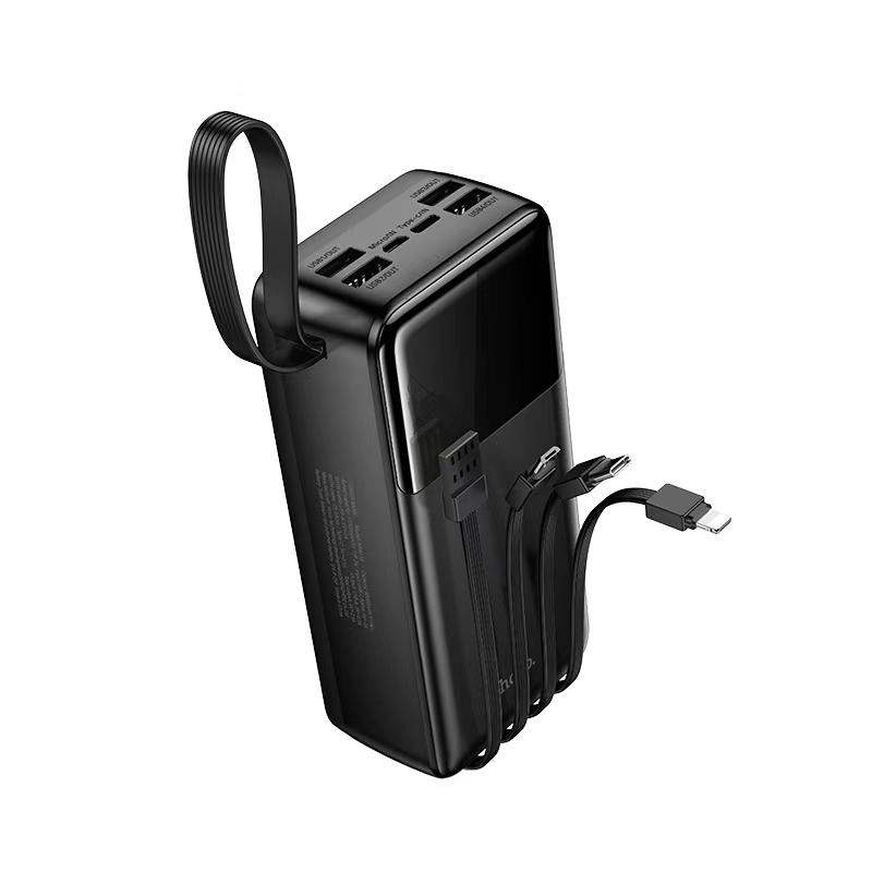 Hoco MMJ13 Rest 30000mAh Power Bank with Built in Cables - image 2