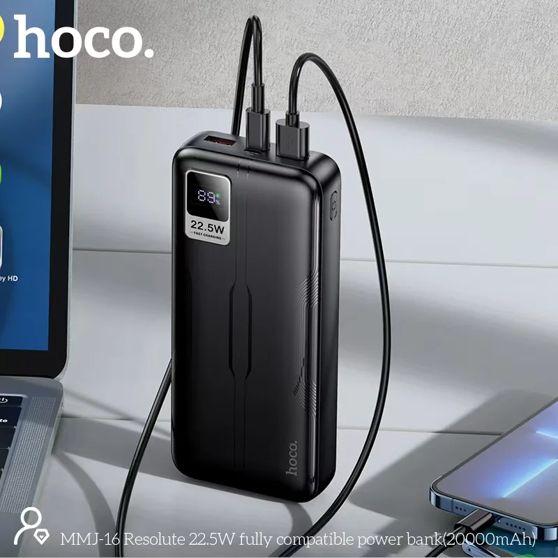 Hoco MMJ16 22.5W Resolute PD 20W 20000mAh Power Bank - image 2