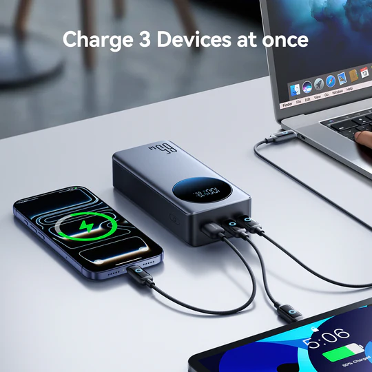Joyroom JR-PBF05 Pro 65W Digital Display Fast Charging 30000mAh Power Bank - image 2