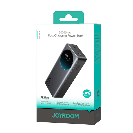 Joyroom JR-PBF05 Pro 65W Digital Display Fast Charging 30000mAh Power Bank - image 4