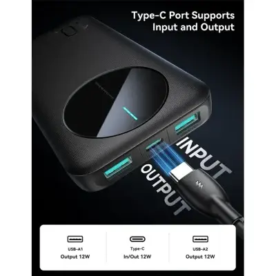 JOYROOM JR-PBF12 2.4A LED 10000mAh Power Bank - image 5