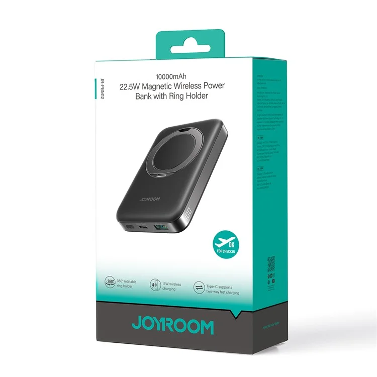 Joyroom JR-PBM12 22.5W 10000mAh Magnetic Wireless Powerbank - image 6