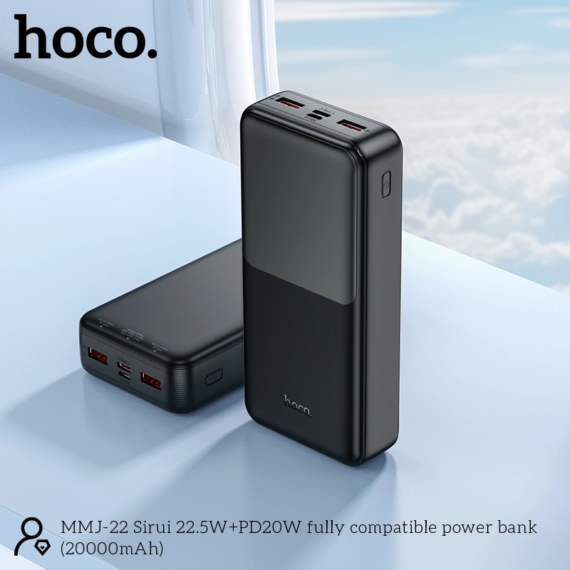 Hoco MMJ22 Sirui 22.5W+PD20W Fast Charging Power Bank (20000mAh) - image 3