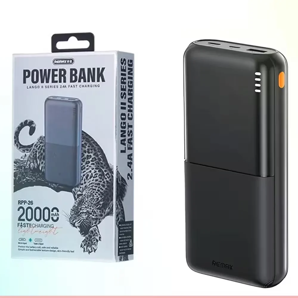 Remax RPP-26 Lango 2 Series 20000mah Fast Charging Power Bank