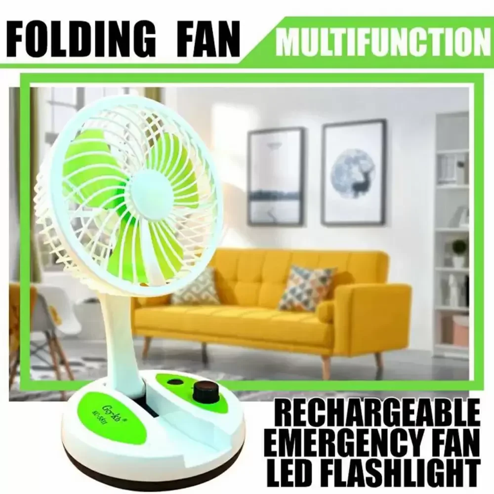 Folding Multifunction rechargeable Fan  (YT-M2026) - image 3