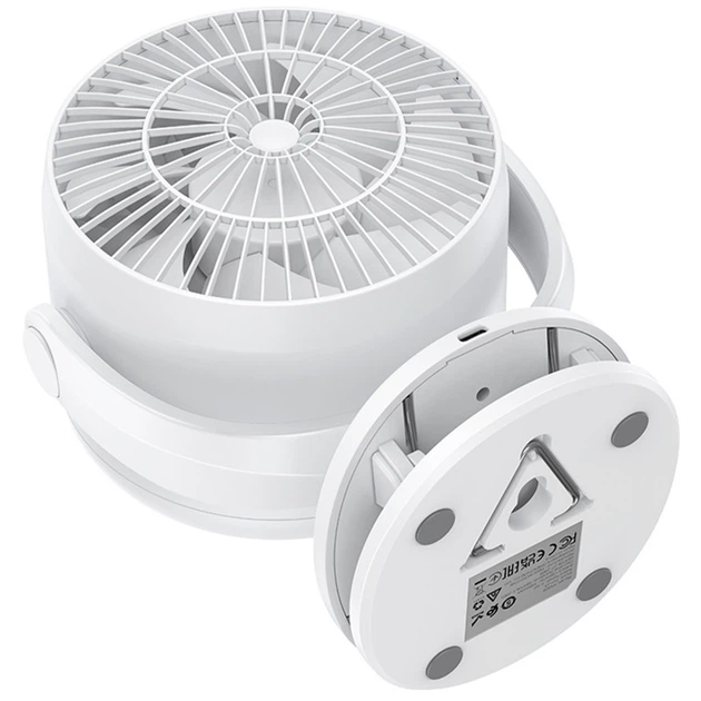 HOCO HX608 3‑in‑1 Automatic Rotating Clip Fan Table - image 5