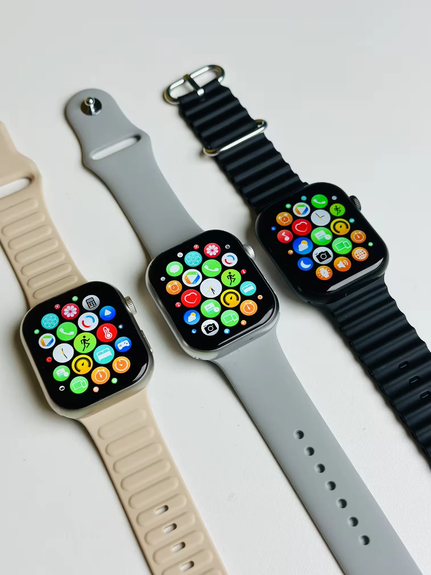 Keqiwear KW2 Max Smartwatch With 3 Bracelets – 49mm - image 2
