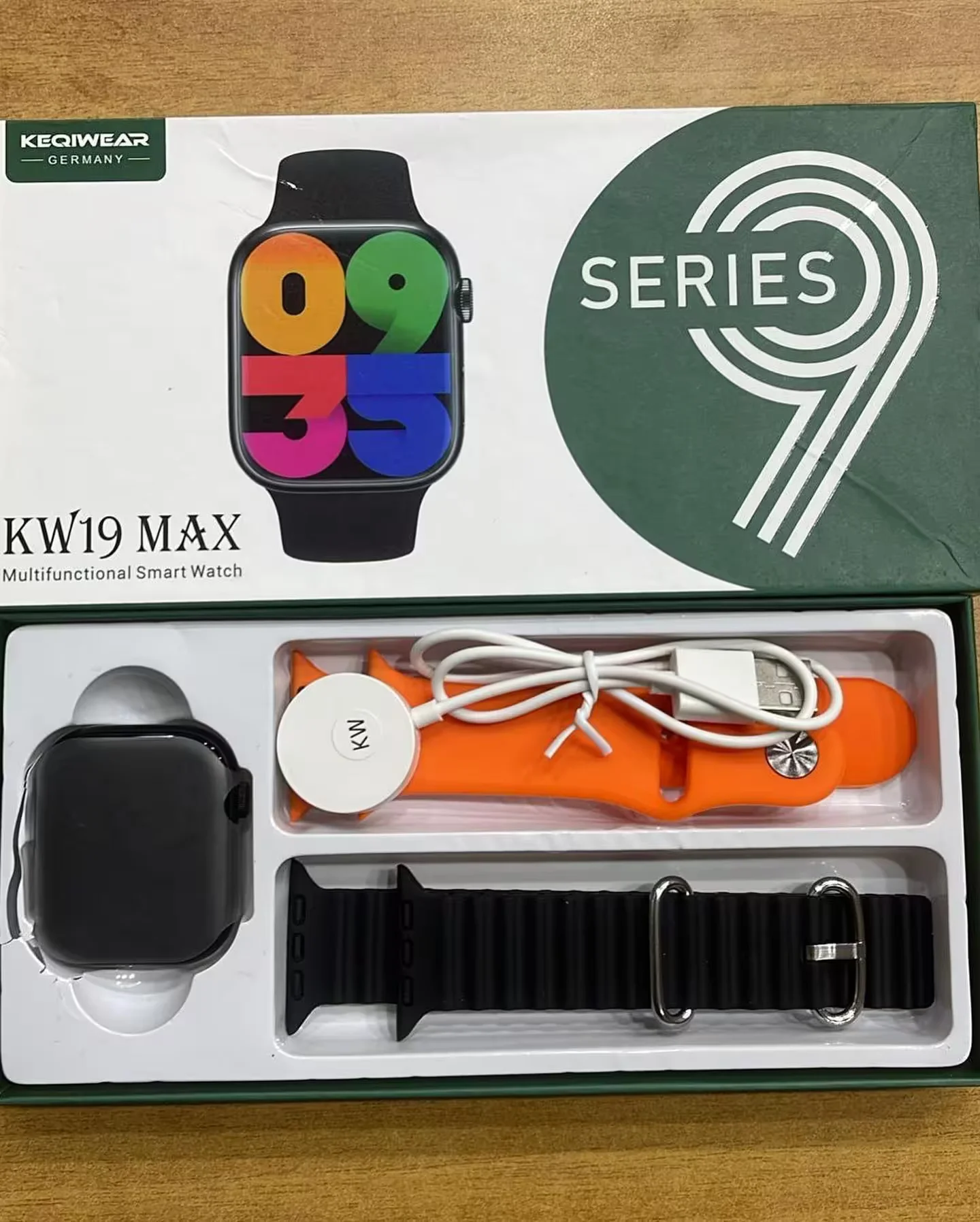 KW19 Max Keqiwear Multifunctional Series 9 Smartwatch - image 2