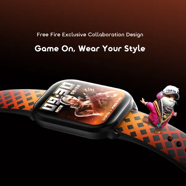 Oraimo Watch 6 Lite HAYATO Free Fire Edition - image 2