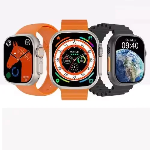 Original Y80 Ultra Smart Watch With 8 Straps