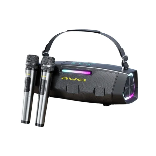 Awei KT28 Karaoke Wireless Speaker With Dual Microphone