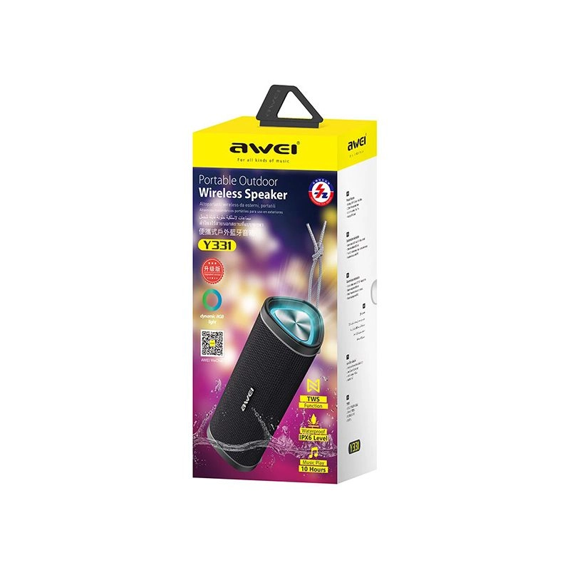 Awei Y331 Stereo Super Bass Wireless Bluetooth Speaker - image 5