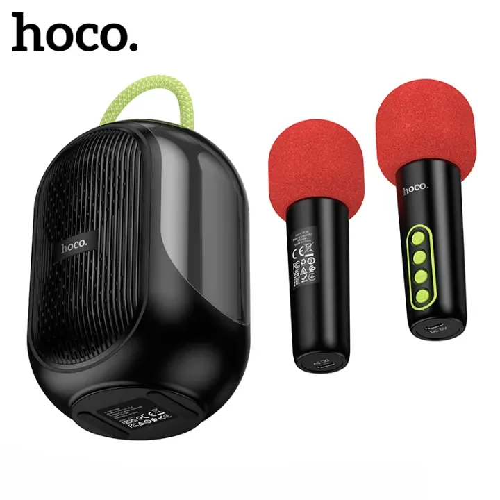 Hoco DS68 Cool RGB BT speaker with two microphones - image 2